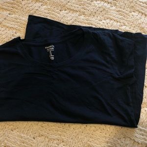 Navy Short Sleeve Gap Favorite Tee Perfect Basic
